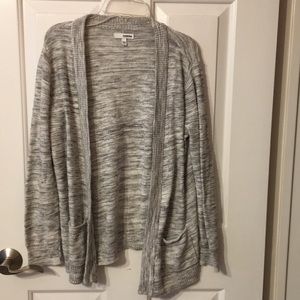 Heather grey cardigan